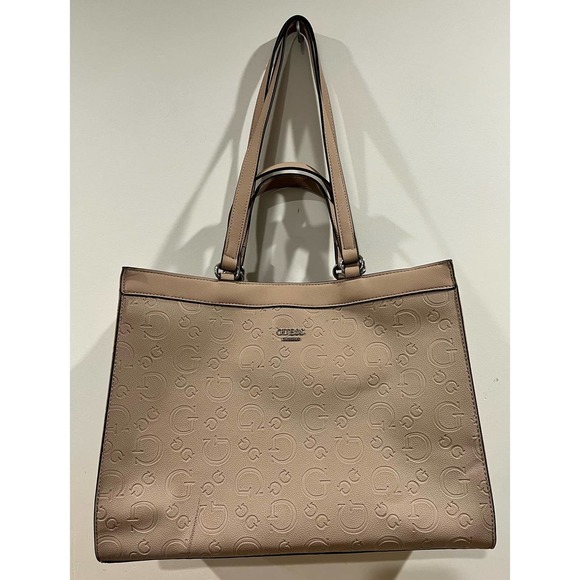 GUESS‎ Bodie Tote Bag - Latte - Picture 2 of 9